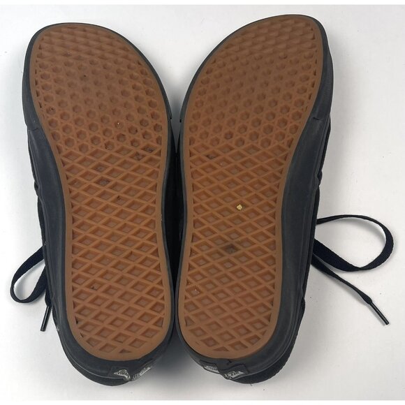 VANS Mens US 10 Custom OOAK Black Bleached Magma SKATE SHOES Sneakers 721461 EUC - Picture 6 of 6